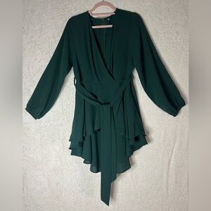Elegant Green Women's Dress
